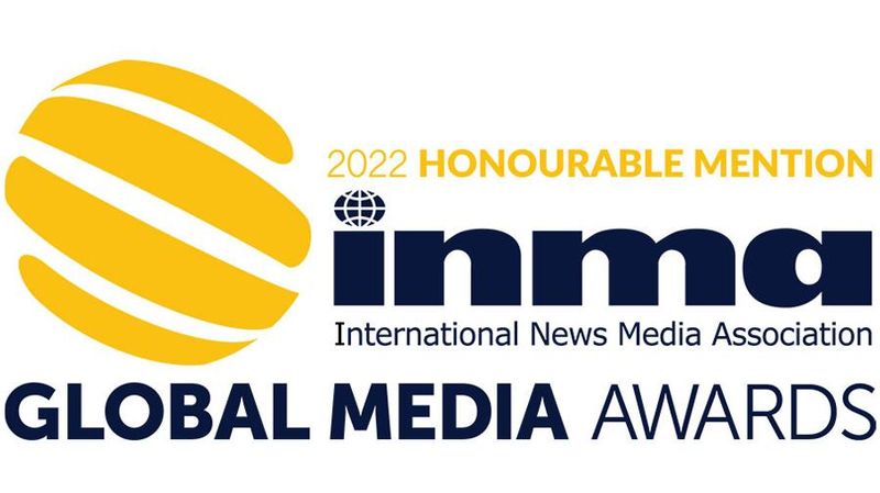 Menzione d’onore per Athesis all’INMA 2022 Global Media Awards